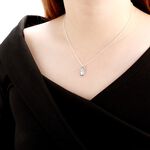 【Angel & Me】Cute guardian scarab s925 sterling silver necklace birthday gift, , large