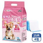 【咪咪購物】咕沛日常 寵物尿布墊 XL輕薄X25片X4包, , large