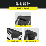 Adjustable High-Back Folding Chair, , large