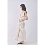 (S) 露肚杏色洋裝二手衣, , large