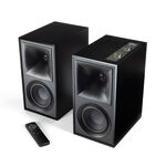 Klipsch The Fives 兩聲道主動式喇叭+Fiesta 數位混音機+有線麥克風x2, , large