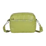 Lesportsac Deluxe Crossbody 拉鍊斜背包/ 亮面橄欖綠, , large