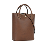 LONGCHAMP Epure XS 牛皮手提/斜背二用迷你托特包/棕色, , large