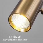 【H&R安室家】 LED克拉克檯燈 桌燈 閱讀燈 ZA0260, , large