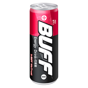 BUFF能量飲料(戰鬥力-紅) 