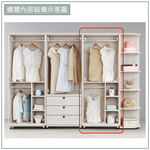 【唯熙傢俱】伊格鋼刷白2.5尺衣櫃, , large