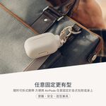 Moshi Pebbo for AirPods 3 保護套 藍牙耳機充電盒 (附可拆式腕帶)-綠色（僅適用AirPods 3）, , large