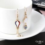 【Gulicc】古莉可 耳環 俏皮熱氣球雲朵耳環, , large