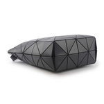 ISSEY MIYAKE Blocky 霧面可調背帶多用肩背包/黑色, , large