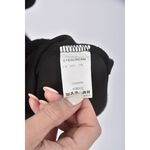 (S) eyescream質感圓領黑色短袖上衣二手衣, , large