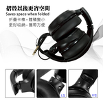 【HANLIN】-M550 通用全罩式有線耳機 電鋼琴專用 音色柔和 柔軟仿皮質感 親膚伸縮設計 耳罩全包覆密合 主動降噪 折疊 全罩式, , large