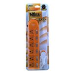 color 6 swtiches 6 ports 3p extension 3M, , large