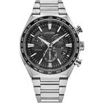 CITIZEN 星辰 超級鈦 光動能電波計時手錶 CB5966-69E, , large
