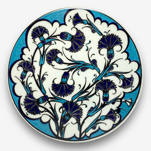 【SOLO Vintage】Designer Heat Mats Ceramic Hot Pads Coasters Made in Turkey 24