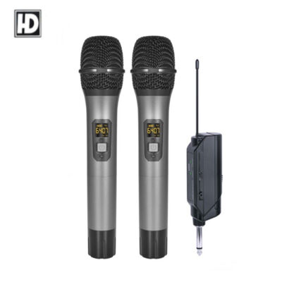 HD Audio PRO H2 無線手握式麥克風1對2 可調頻率款【敦煌樂器】