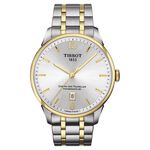 TISSOT 杜魯爾系列機械動力80腕錶-銀x雙色版/42mm  T0994072203700, , large