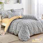【Betrise】Huamengtianyuan | Environmentally friendly printing and dyeing anti-mite antibacterial 100% combed cotton dual-purpose quilt bed sheet set - extra large, , large