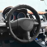 尊爵雙層牛皮方向盤套 方向盤套 牛皮 雙層套 牛皮套 車用方向盤, , large