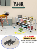 【誠宜居家】60x45x130公分【 特厚款鋼板加粗加厚80%】(三面圍欄-四層不鏽鋼置物架)-加強底部橫梁 收納架 不鏽鋼置物架 不銹鋼置物架 廚房不銹鋼置物架 置物架 家電架 廚房架 架子, , large