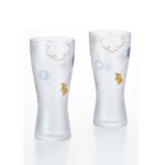 ADERIA 雪兔對杯禮盒組-310ml/2入禮盒組 中秋禮盒 金益合 啤酒杯 飲料杯 水杯, , large