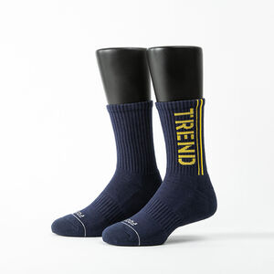 流行先驅運動氣墊襪-藍色<尺寸:XL 26-29cm>