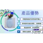 金德恩 GS MALL 魔術矽膠花瓶 貼式花瓶 花瓶 創意花瓶 壁貼式花瓶 盆栽花瓶 花器 魔術花瓶 矽膠花瓶 壁貼式 創意花瓶, , large