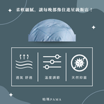 【帕瑪PAMA】60S 100%天絲兩用被床包組/雙人加大/文森-藍, , large