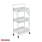 RICHOME摺疊置物籃車, , large