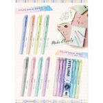 飛龍PENTEL FITLINE 粉彩色系 雙頭螢光筆(SLW11P)粉彩藍, , large