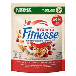 FITNESSE GRANOLA Cranberries  Seeds