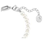 SWAROVSKI 施華洛世奇 Swan 黑白天鵝 愛與美水晶珍珠手鍊(5705720), , large