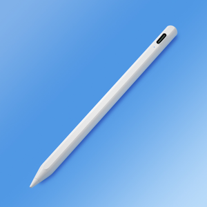 【TP402雪幕白】第四代通用版主動電容式觸控筆(附筆尖保護套)