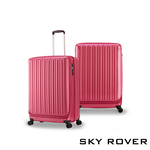 【PANTHEON PLAZA】展示品限量出清 SKY ROVER CRYSTAL 19 24 27吋 璀璨晶鑽 前開式可擴充拉鍊硬殼行李箱 SRI-1808SF 七色可選, , large
