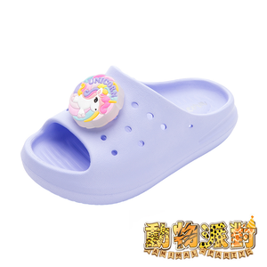 獨角獸EVA電燈拖鞋-紫18