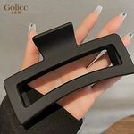 【Gulicc】古莉可 髮夾方型鏤空大鯊魚髮夾, , large