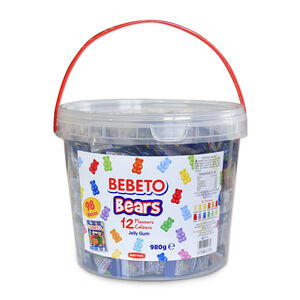 Bebeto水桶彩虹熊軟糖