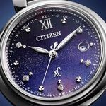 CITIZEN 星辰 XC 月虹 限量 光動能鈦金屬電波鑽石女錶 送禮推薦 ES9460-70L, , large