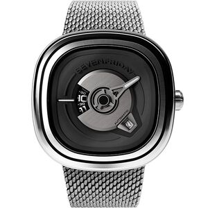 SEVENFRIDAY PE1/01M 極簡設計自動上鍊米蘭帶機械錶 送禮推薦-44.5X44mm
