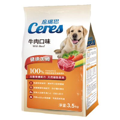 [箱購]席瑞思犬食-牛肉口味3.5公斤x 6PACK包