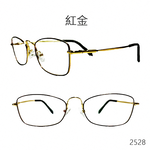MR.TECH 米特克 UV400抗UV濾藍光眼鏡時尚男女中性大框平光眼鏡(文青橢圓金屬鏡框2528多色選) 黑銀, , large