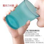 金德恩 GS MALL 台灣製造 一組4入 壓克力盥洗用具  橢圓型盥洗用具 牙刷架 漱口杯 肥皂架 牙膏架 浴室收納架, , large
