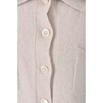 (S) white label羊毛喀什米爾杏色襯衫上衣二手衣, , large