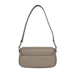 MARC JACOBS THE CLOVER 平滑皮革翻蓋二用包/水泥灰, , large
