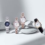 CITIZEN 星辰 XC 輕奢光 光動能鈦金屬電波女錶 送禮推薦-27mm ES9497-96A, , large