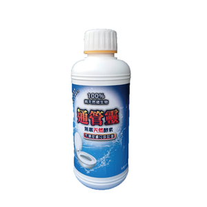 【通管靈 】微生物清潔馬桶化糞管抑制細菌疏通劑1罐500g(清潔快速除臭衛生環保台灣製)