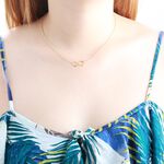 【Angel & Me】愛 無限 s925 純銀 厚鍍24k金 項鍊 情人節 禮物, , large