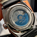 [星晴錶業]GiorgioFedon1919手錶,42mm,GF00092黑色錶面銀錶殼深黑色真皮皮革錶帶款, , large