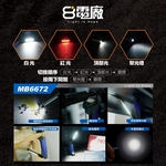 8電廠 MB6672 多功能 收摺 桌夾 工作燈 800流明, , large