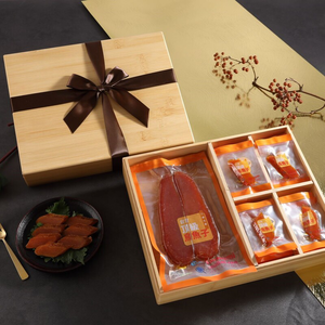 [大賞] 野生烏魚子雙饗禮盒(5兩1入+200g/28入一口烏魚子)