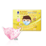 【Blue Eagle】N95 3D Kids Medical Face Mask (Ages 2-4) 50 pack, , large